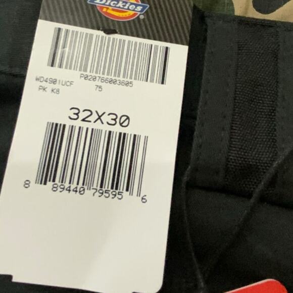 Dickies Flex Camo Cargo Pants 32x30 Utility Pockets Stretch Camouflage Workwear - Picture 9 of 13